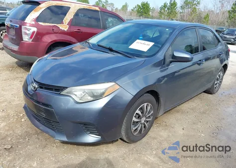 2016 Toyota Corolla Eco from USA, damaged, VIN 2T1BPRHE1GC528347